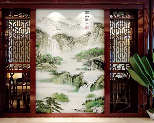 玄關(guān)背景墻 玄關(guān)背景墻設(shè)計(jì)效果圖  玄關(guān)背景墻案例 玄關(guān)背景墻系列A-4