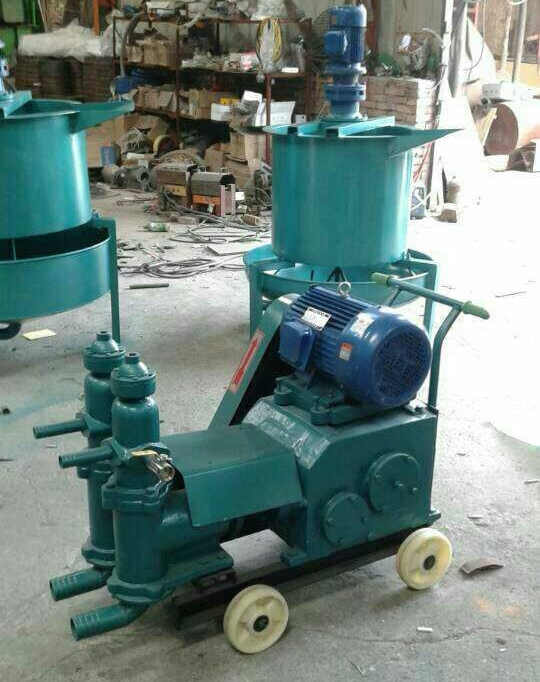 HJB建筑用雙缸灰漿泵，5.5KW灰漿泵型號(hào)參數(shù)