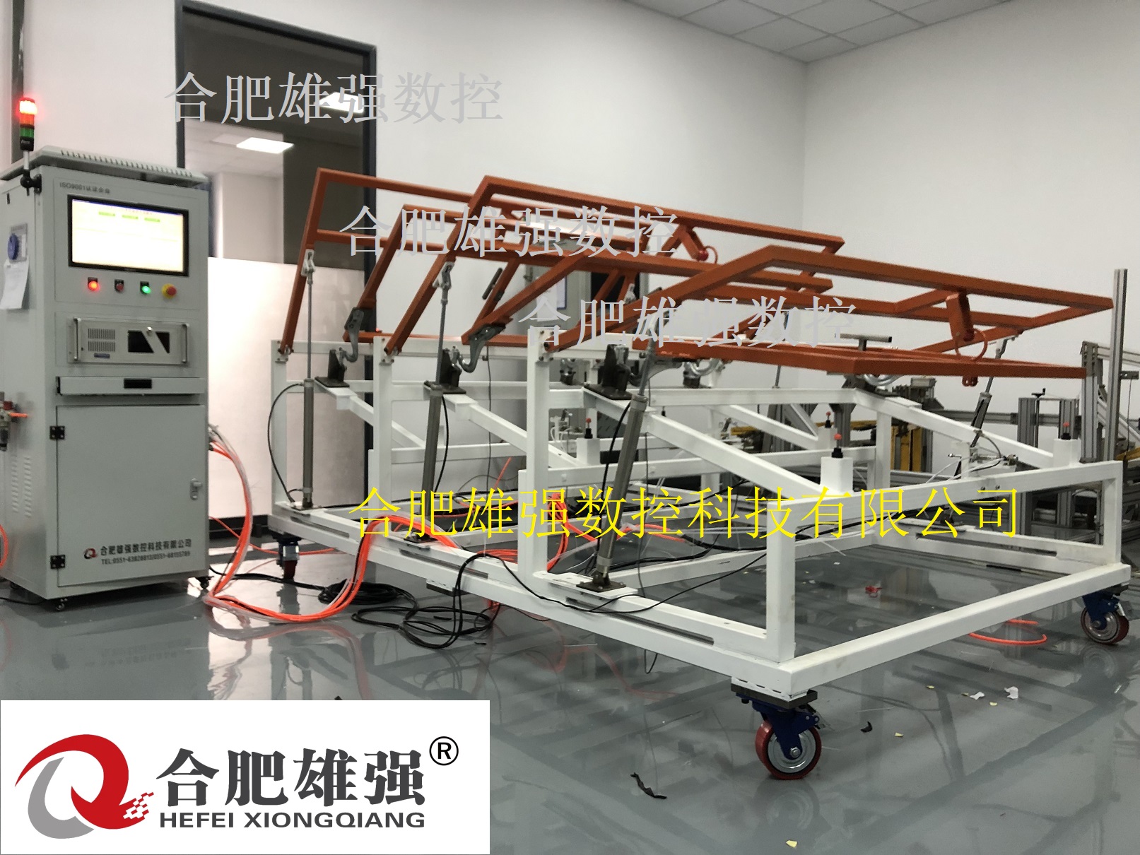 汽車后備箱鎖鉸鏈耐久試驗臺