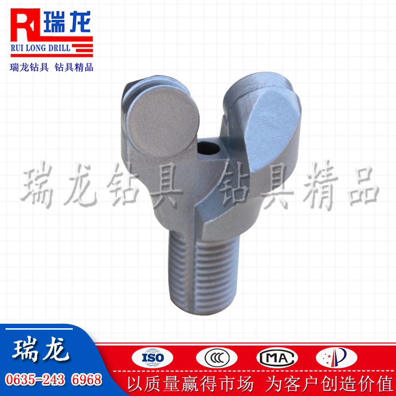兩翼鉆頭φ28φ32φ36φ38金剛石鉆頭鑿巖用常見PDC鉆頭鑿巖打孔用金剛石