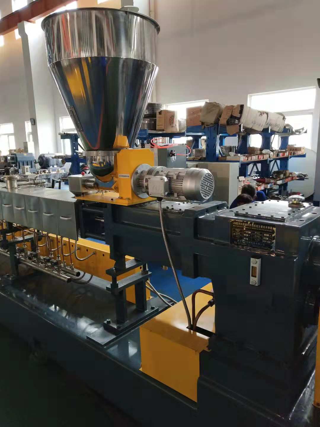 南京棉亞JSH-120雙階式單螺桿擠出機(jī)廠家直銷