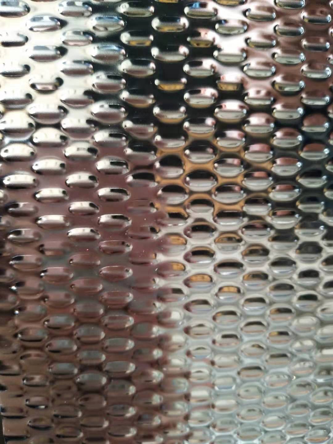 304鏡面米粒不銹鋼濾油網(wǎng)板  米粒不銹鋼沖壓板 米思米廢料滑板EBSP-1000-1000