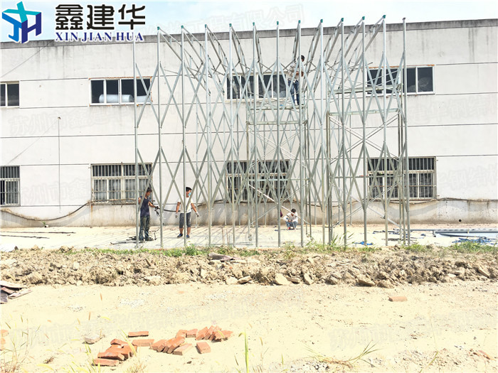 新華區(qū)鑫建華篷業(yè)戶外大型倉庫電動雨棚廠家直銷