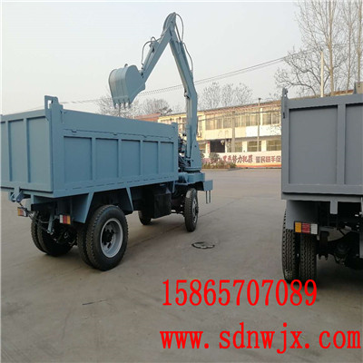 貴州廠家定制農用四不像隨車挖 四驅隨車挖掘裝載車 建筑工程隨車挖