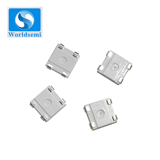 WS2812B內(nèi)置四腳幻彩燈珠，東莞內(nèi)置四腳幻彩燈珠廠家批發(fā)，東莞內(nèi)置四腳幻彩燈珠批發(fā) WS2812內(nèi)置四腳幻彩燈珠
