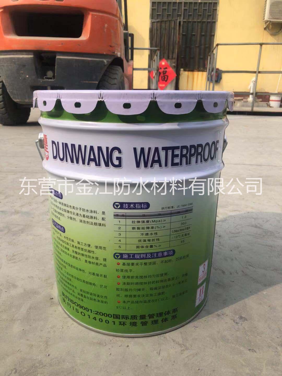 彩色聚氨酯防水涂料   山東廠家 屋頂防水聚氨酯防水涂料 單雙組份951 911防滲漏涂料 彩色聚氨酯防水涂料（951）