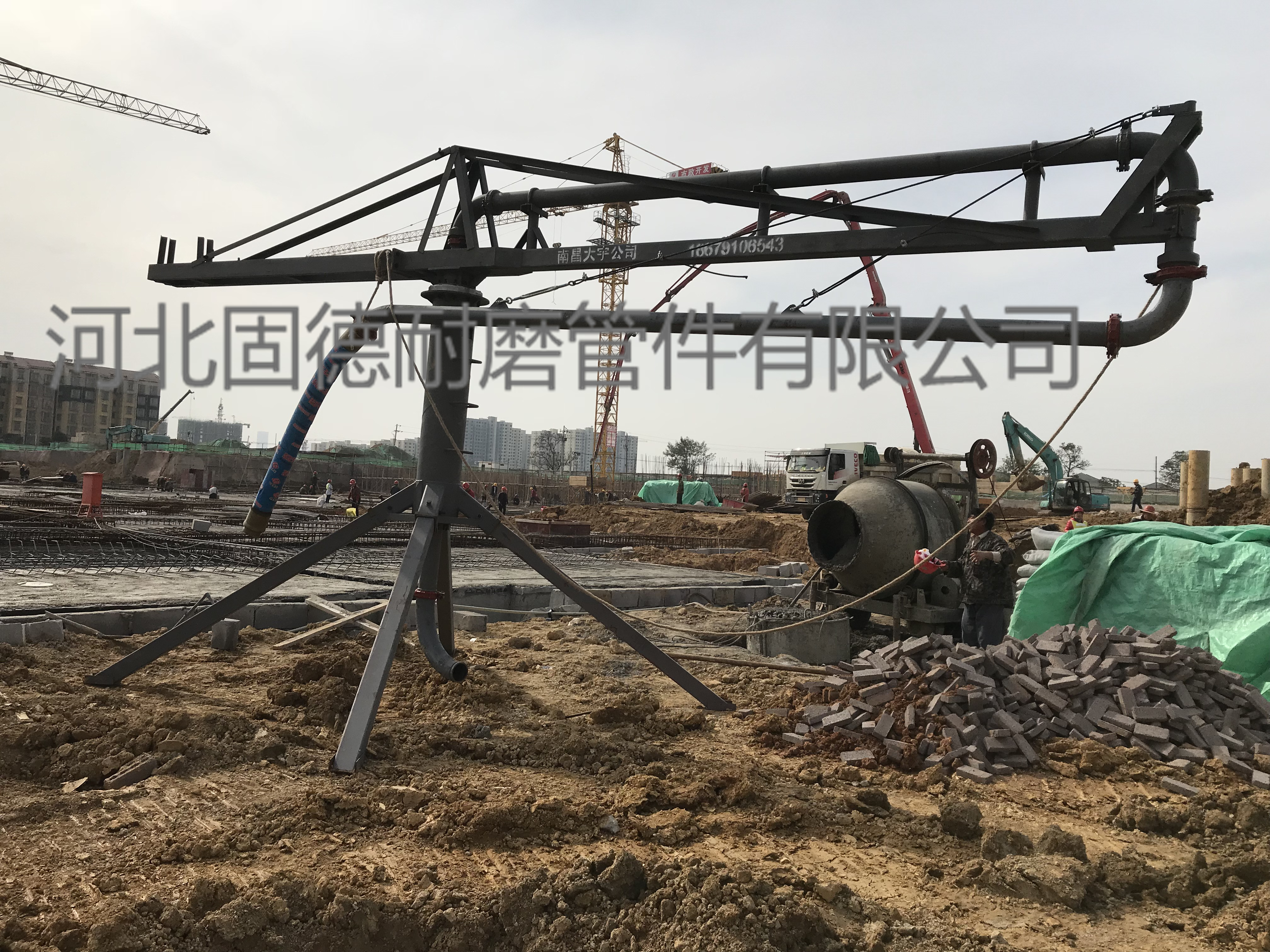 供應(yīng)混凝土手動 （移動式）電動 12米布料機15米布料機