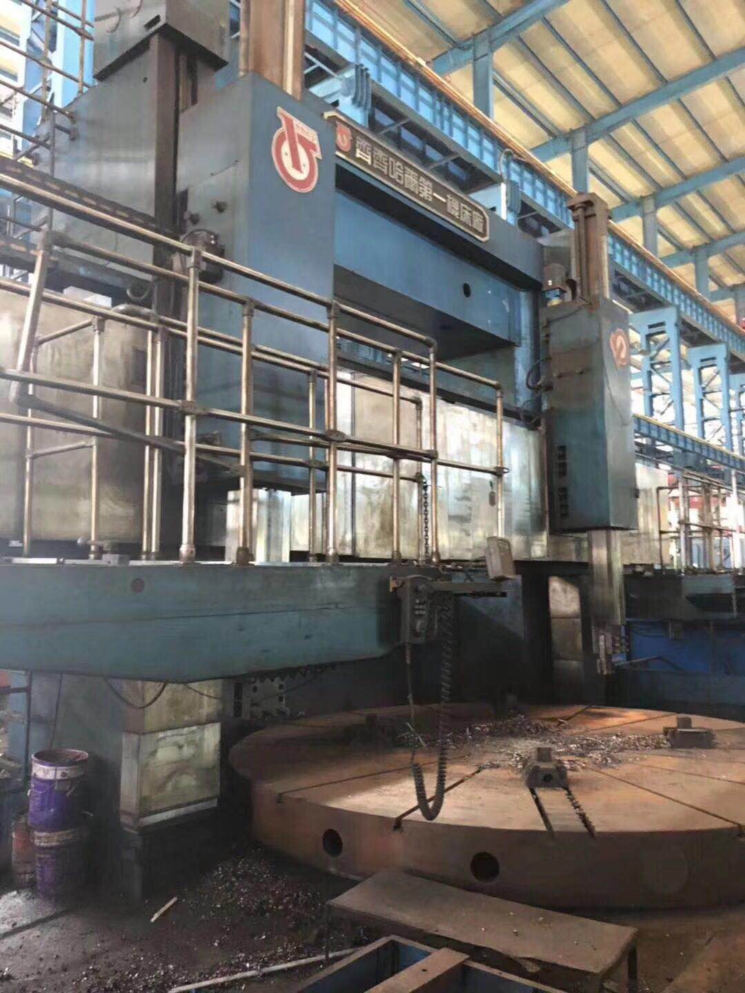 二手九成齊一DVT500*35/50Q-NC雙柱數(shù)控立車在位轉(zhuǎn)讓 二手齊一五米數(shù)控立車