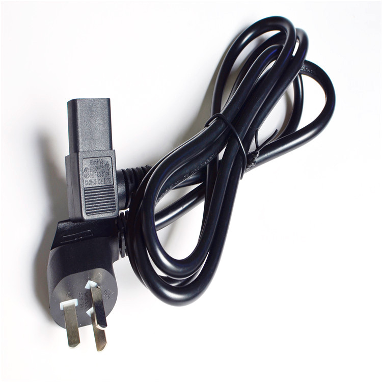 *三插彎頭品字尾電源線 設(shè)備彎頭品字尾連接線 電腦打印機(jī)電源線