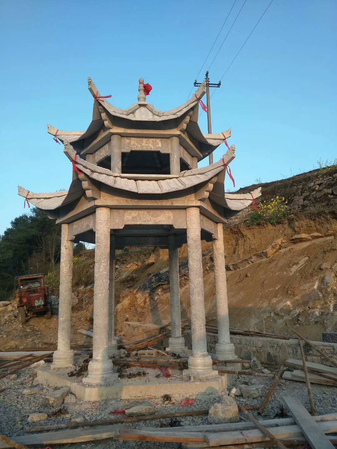 廠家直銷人物雕刻 各種類型  觀音  牌坊