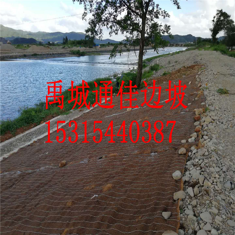 廠家直銷安徽高速護(hù)坡綠化抗沖生態(tài)毯 生態(tài)防護(hù)毯