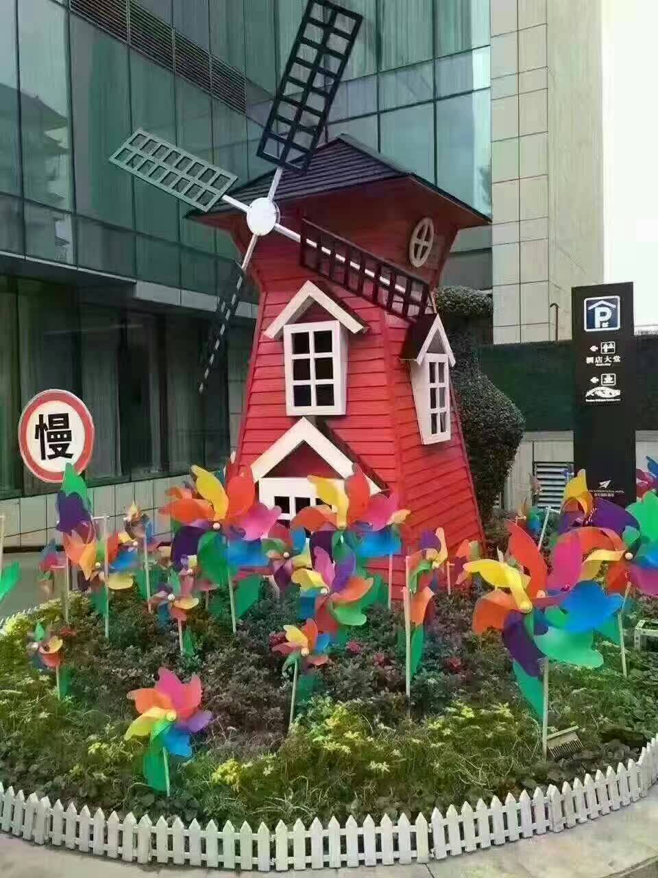 風車展出租 風車藝術(shù)展租賃 荷蘭風車專業(yè)制作廠家