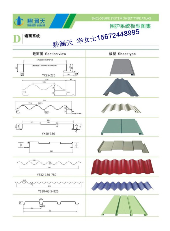 供應(yīng)角馳Ⅲ型系列咬合屋面板YX51-380-760金屬屋面板 供應(yīng)YX51-380-760