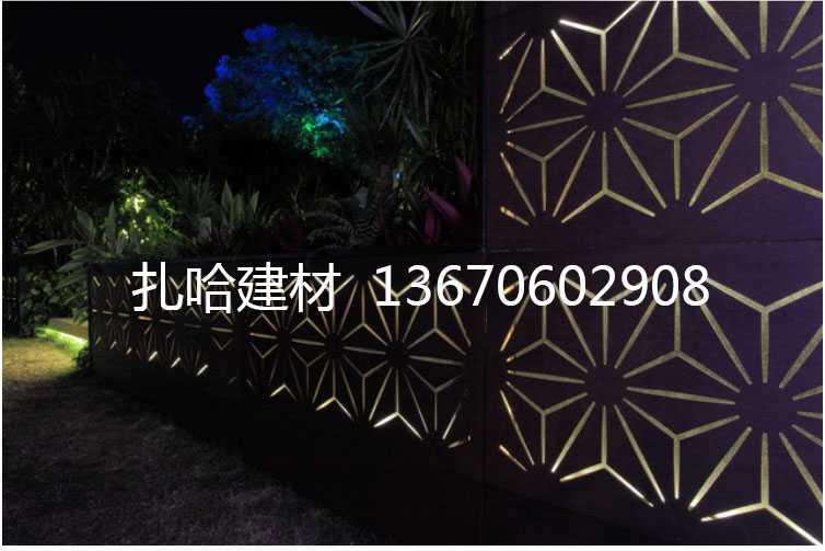 鋁藝屏風(fēng) 激光縷空板  廠家直銷(xiāo)