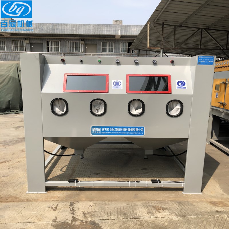 供應(yīng)雙工位噴砂機(jī)多工位噴砂機(jī)大型工件噴砂機(jī)訂做非標(biāo)噴砂設(shè)備 手動雙工位噴砂機(jī)