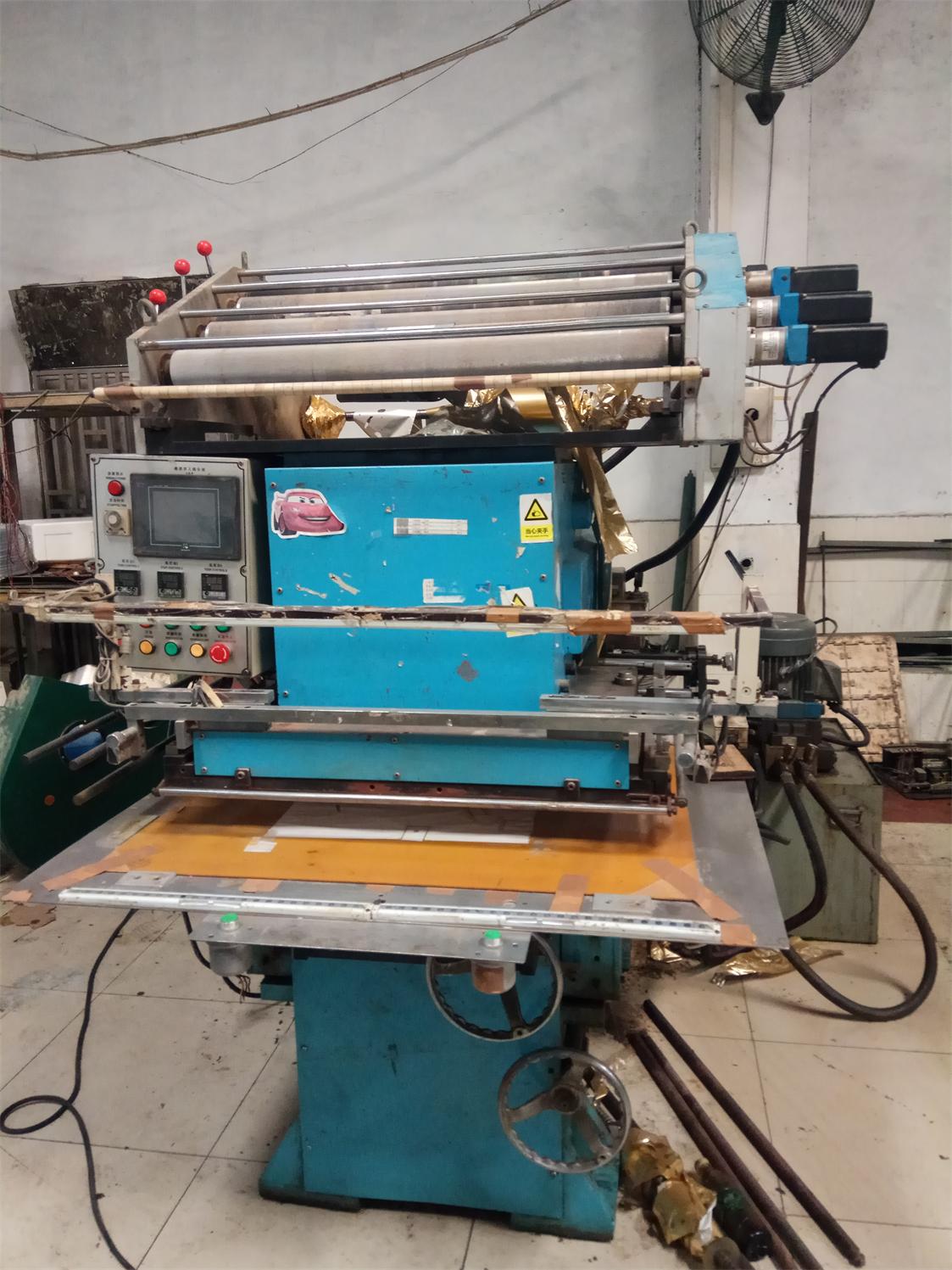 二手80噸液壓燙金機(jī)