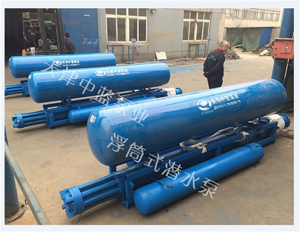 浮筒安裝深井泵適用水上作業(yè)