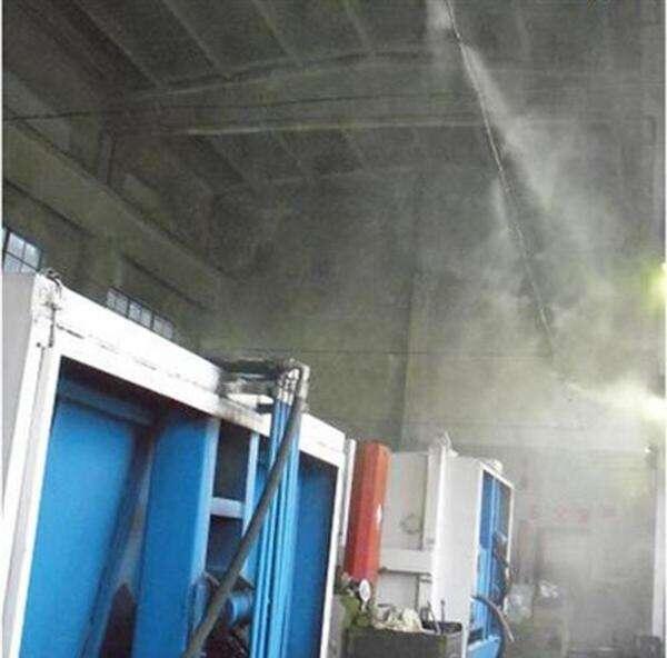 垃圾場除臭降溫消毒高壓自動噴霧設(shè)備信譽保證
