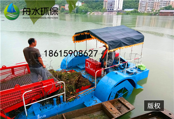 四川水域清漂船 小型河道垃圾打撈船 宜賓環(huán)保船可議價(jià)哦