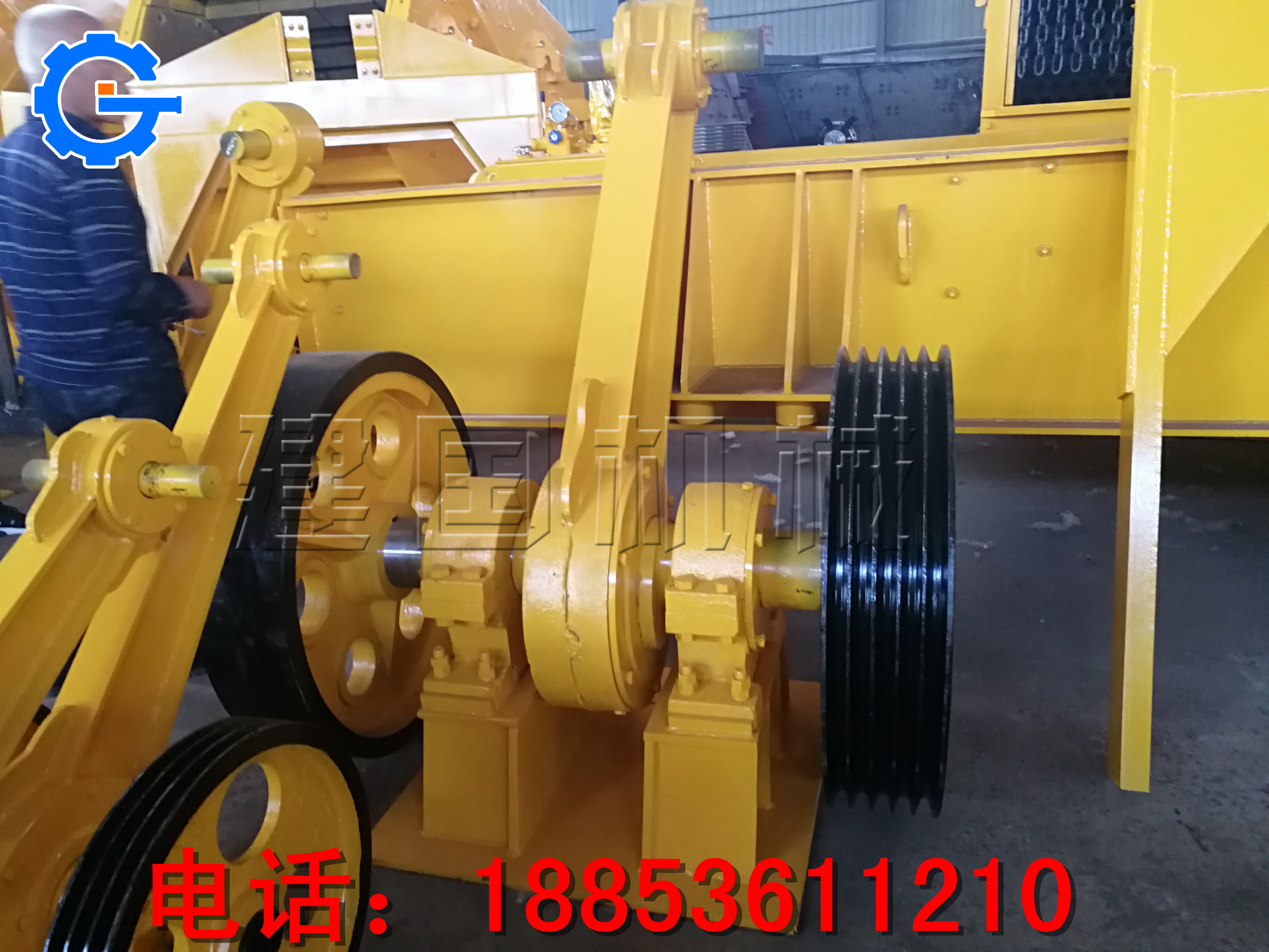 礦用平面往復篩機頭的特點 價格實惠的平面運動篩 建國推拉篩機頭