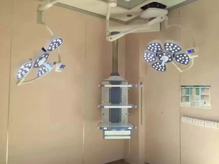 花瓣式手術無影燈 LED手術燈 手術無影燈 吊式雙頭手術燈 冷光源手術燈