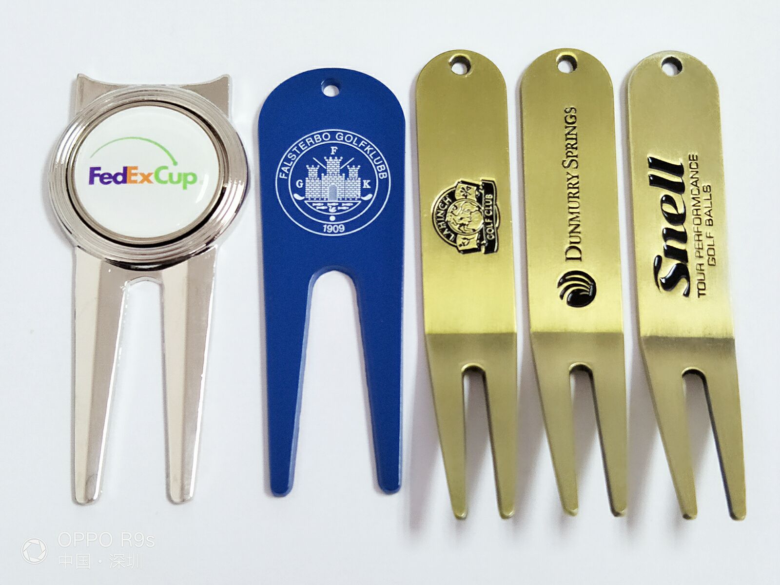 廠家定制金屬球叉批發(fā) 廣州果嶺叉定做廠家 古青銅色高爾夫球叉定制  深圳果嶺叉廠家