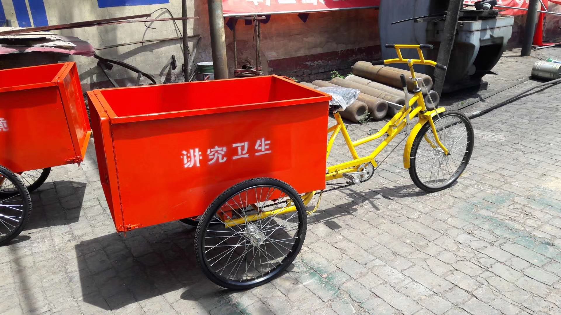 河北人力三輪車景區(qū)保潔三輪車廠家