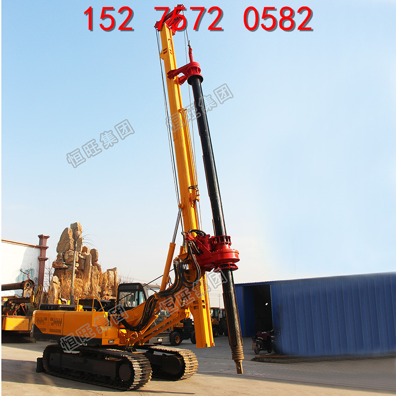 恒旺25米機(jī)鎖桿旋挖鉆機(jī) HWXW-25機(jī)鎖桿旋挖鉆機(jī) 大口徑地基打樁機(jī) 廠家直銷