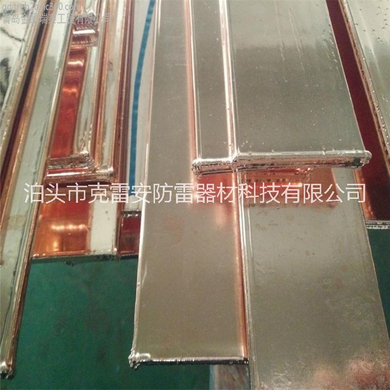 供應(yīng)山東克雷安牌銅包鋼扁鋼貨比三家不吃虧