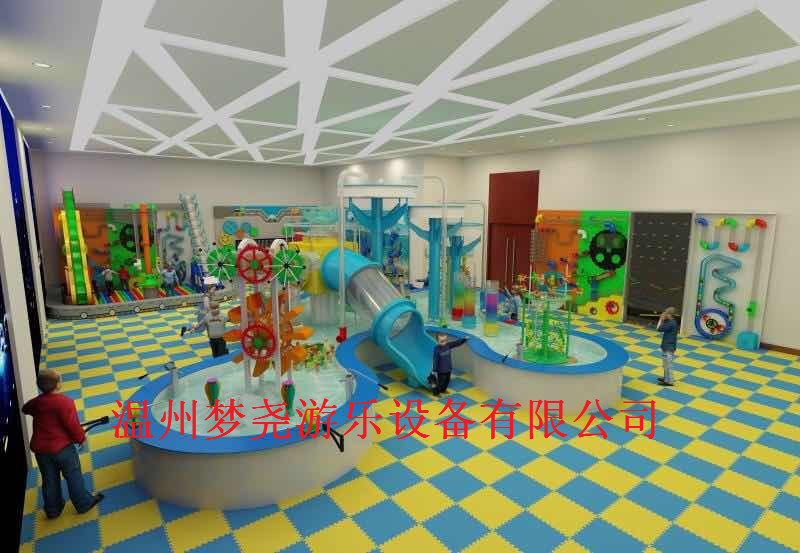 淘氣堡兒童樂園室內設備游樂場設施 大型滑梯組合拓展樂園 淘氣堡生產廠家   水動力樂園 水動力樂園生產廠家