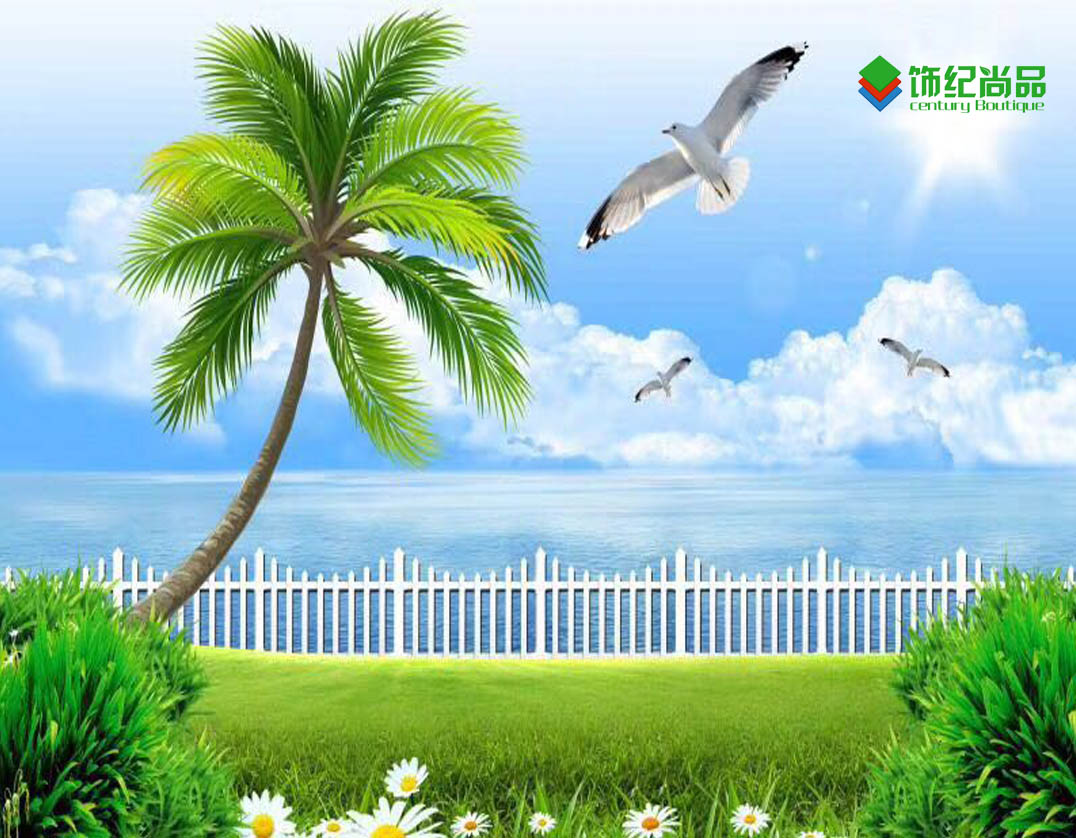 粵魯湘綠色家裝簡(jiǎn)約電視背景墻廠家