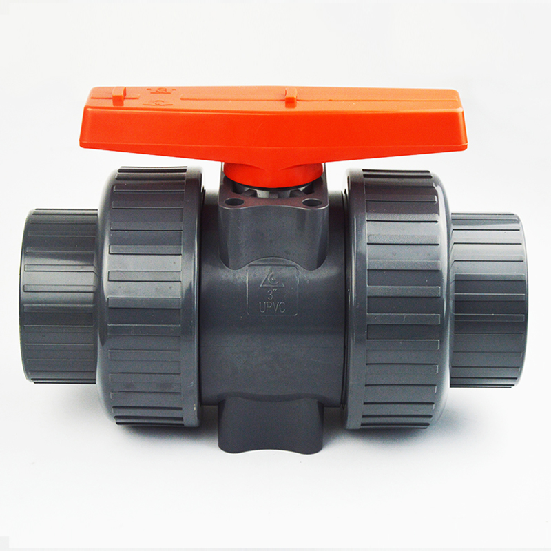 中國耀煒牌UPVC*雙由令球閥EPDM/FPM耐酸堿DN80*化工級