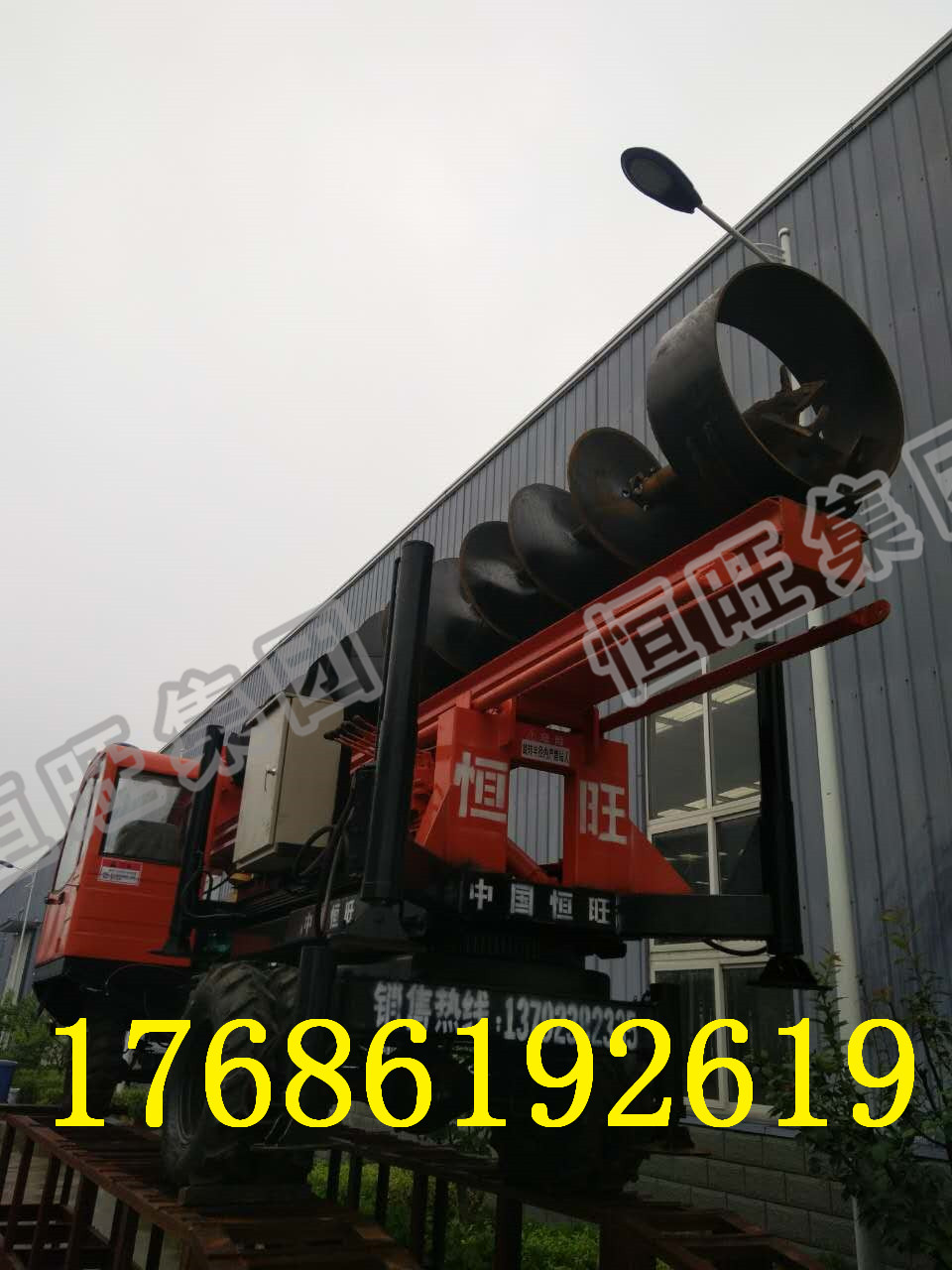 輪式螺旋打樁機(jī)廠家 輪式螺旋打樁機(jī)價(jià)格