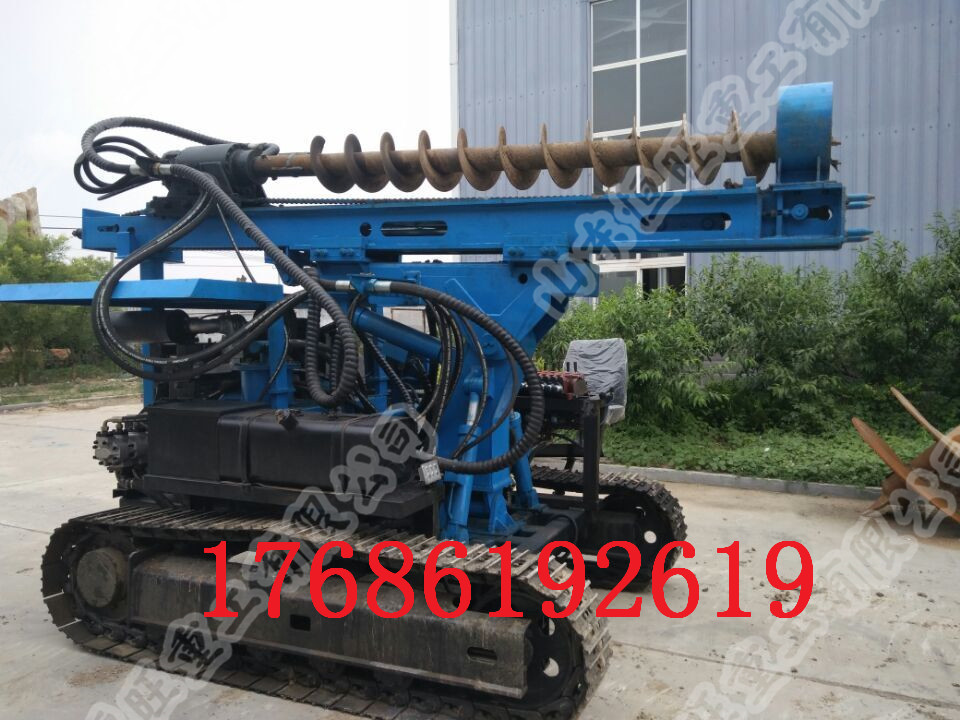 供應(yīng)多功能履帶式液壓打樁機(jī) 多功能履帶式液壓打樁機(jī)廠家