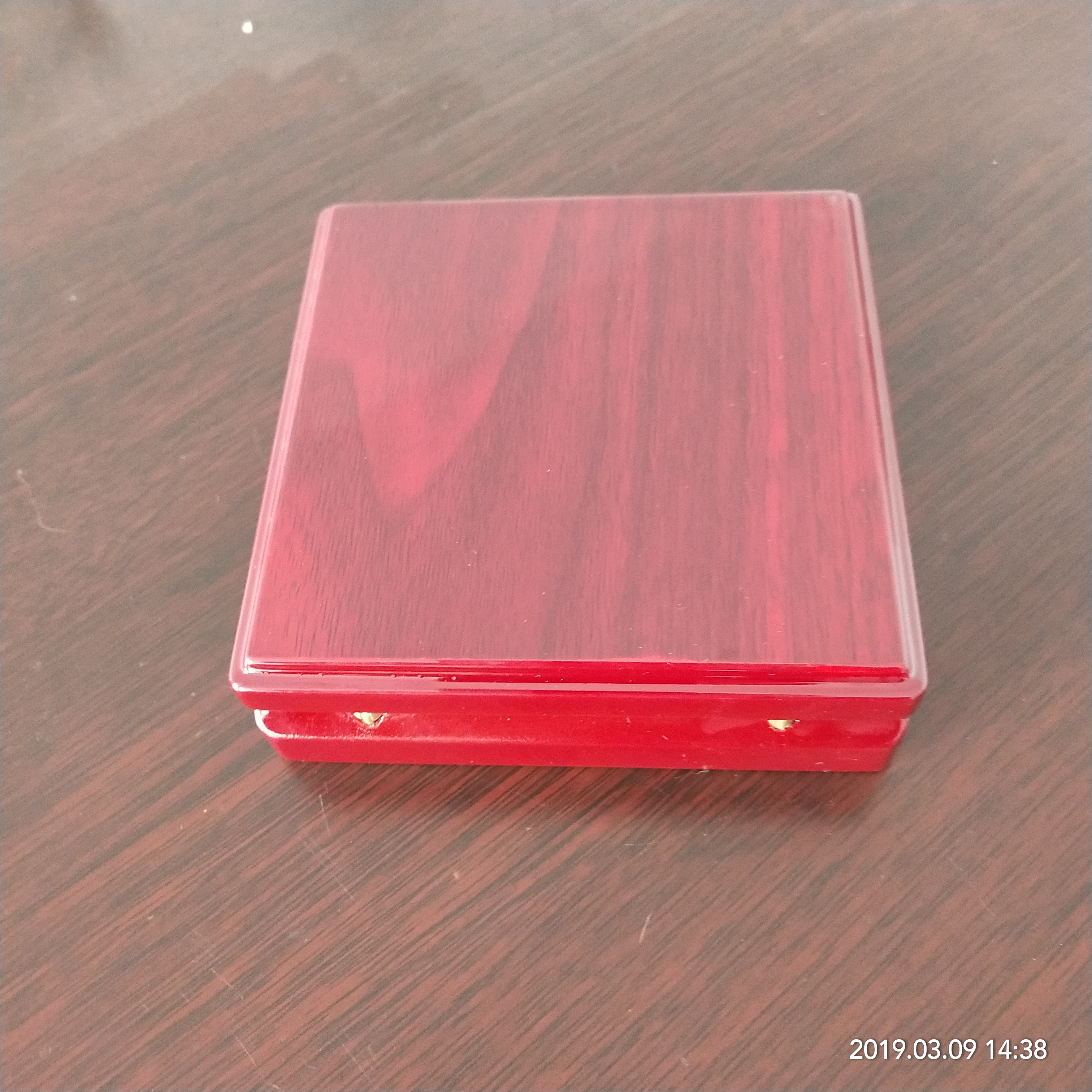 亮光油漆冰晶吊墜木盒 油漆木盒包