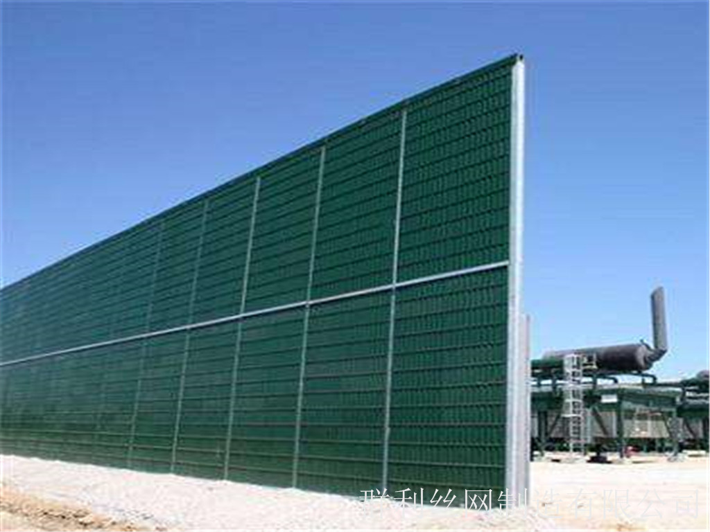 小區(qū)別墅隔音聲屏障 耐用防水耐高溫防腐蝕 消音隔聲鐵板圍欄圍擋