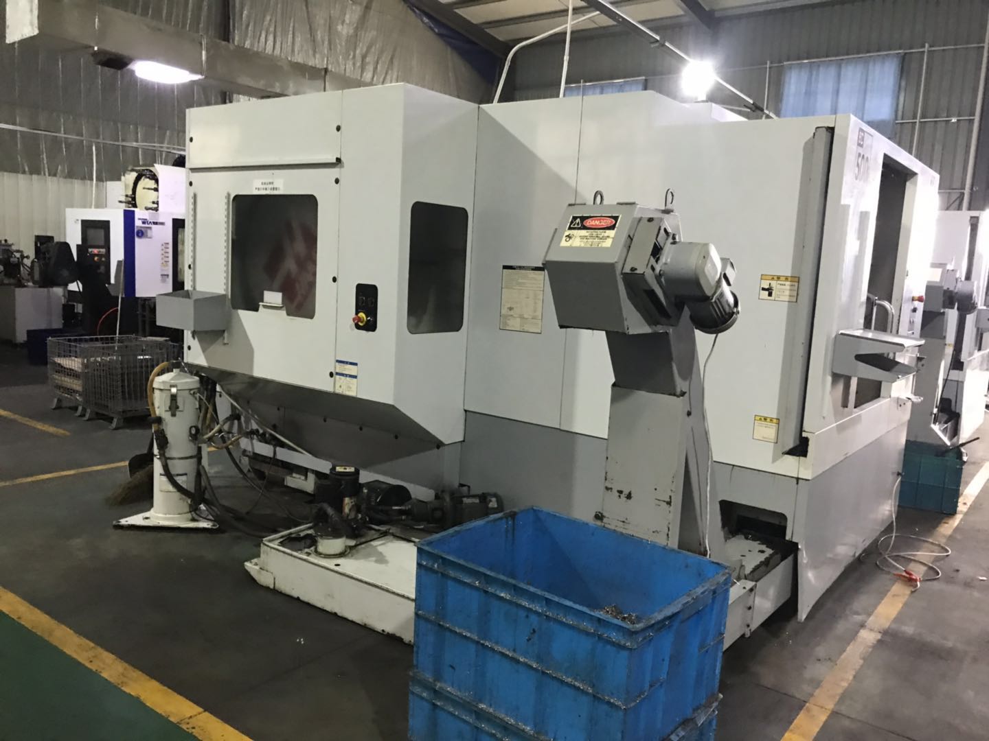 二手九成新斗山起亞馬扎克美國(guó)哈斯EC500臥式加工中心在位轉(zhuǎn)讓
