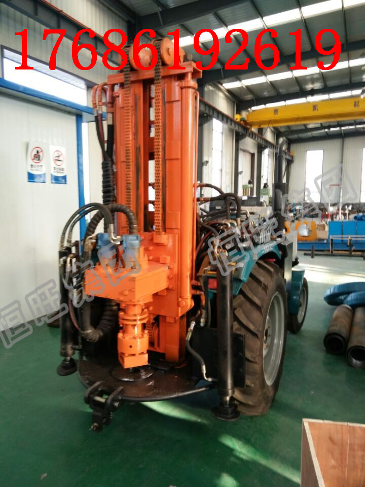 供應(yīng)拖拉機(jī)式氣動(dòng)水井鉆機(jī) 自行式氣動(dòng)水井鉆機(jī)廠家