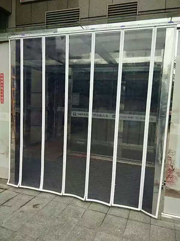 磁吸軟門簾效果圖 定做磁吸軟門簾廠家 磁吸軟門簾
