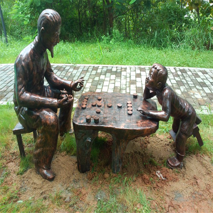 廣州公園廣場(chǎng)人物雕塑 佛山玻璃鋼人物雕塑廠家