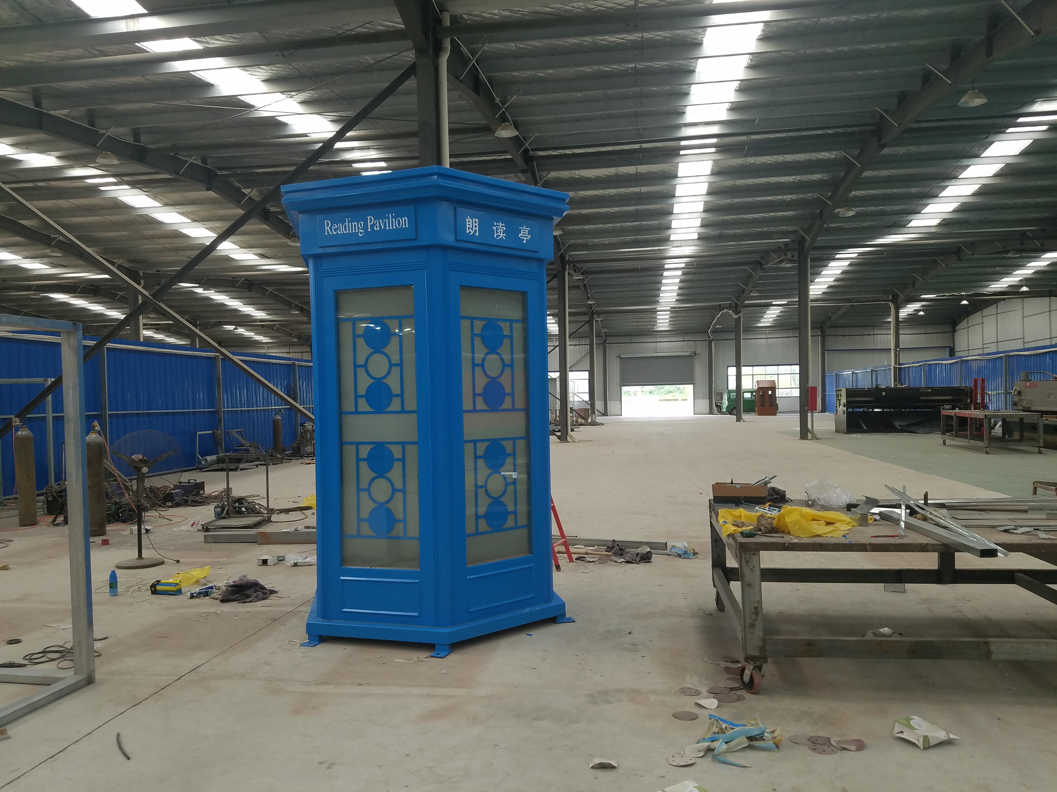 朗讀亭 不銹鋼崗?fù)?保安崗?fù)S家 *崗?fù)?朗讀亭廠家