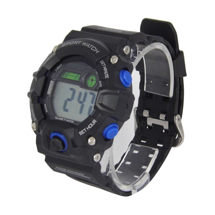 手表工廠推出新款殘疾人*多功能語音報時手表