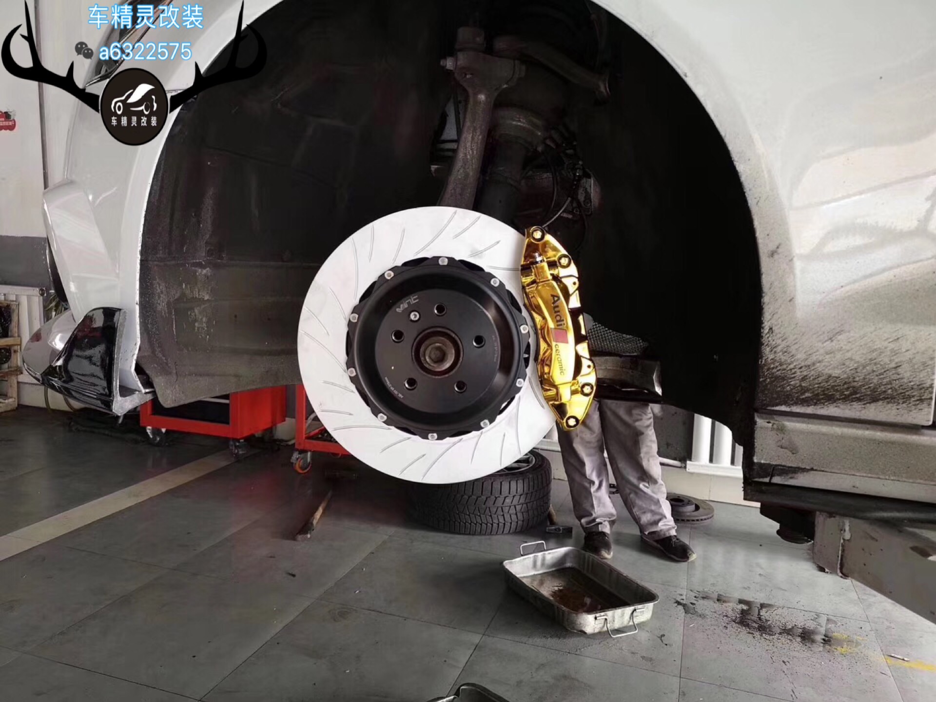 車精靈改裝剎車改裝AP剎車Brembo卡鉗套裝改裝剎車批發(fā)奧迪A6升級(jí)VINIC大六 AMG剎車卡鉗改裝Brembo