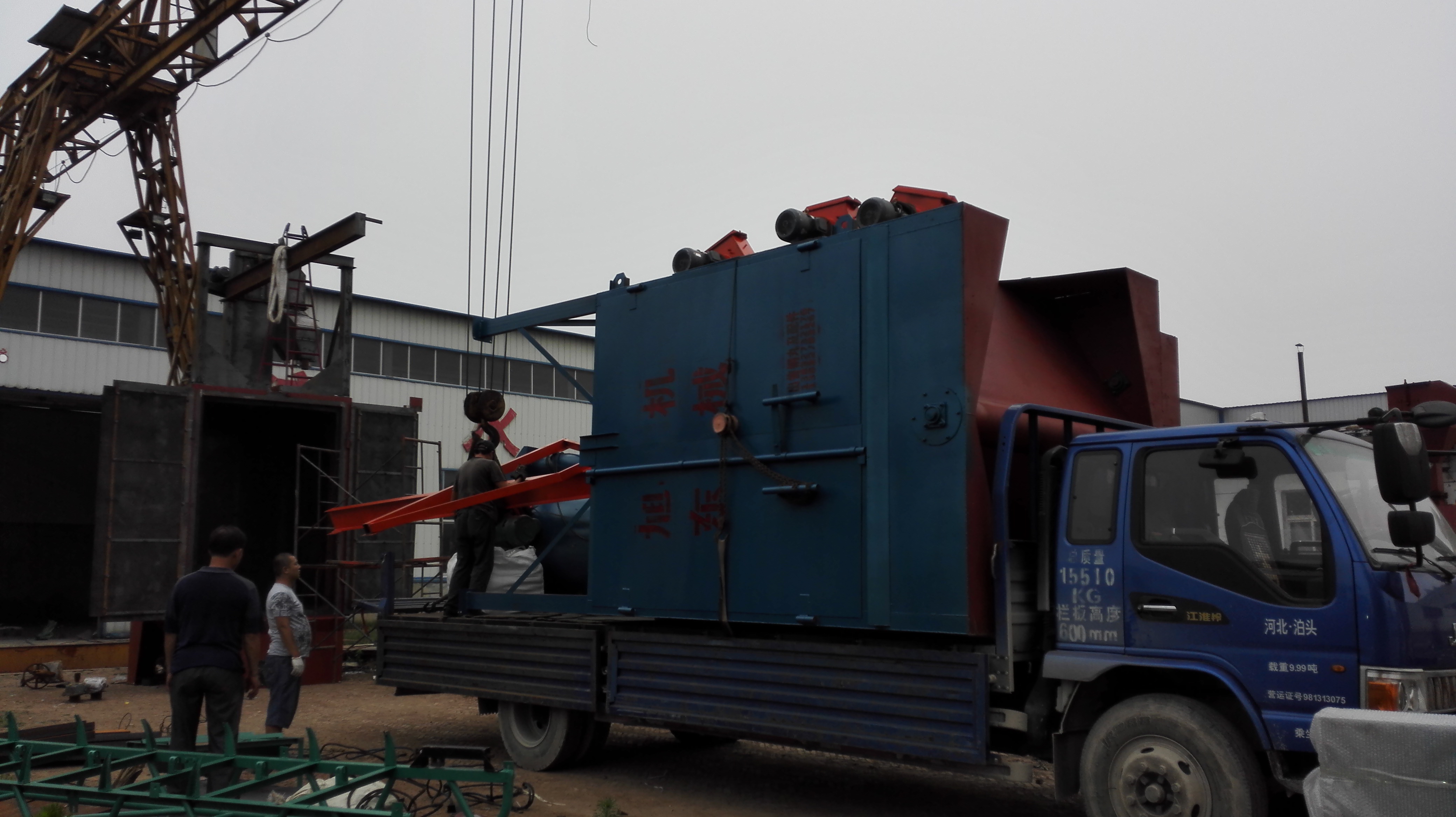 2019年 旭東鈑金件拋丸機(jī)