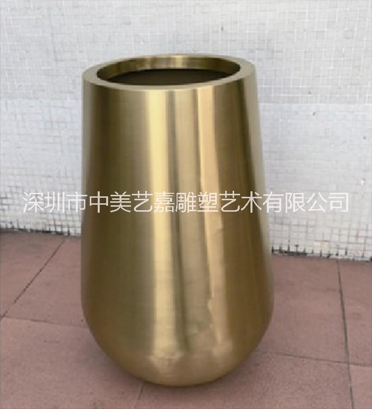 景觀裝飾不銹鋼花盆生產(chǎn)批發(fā)銷售室內(nèi)戶外大號不銹鋼花缽