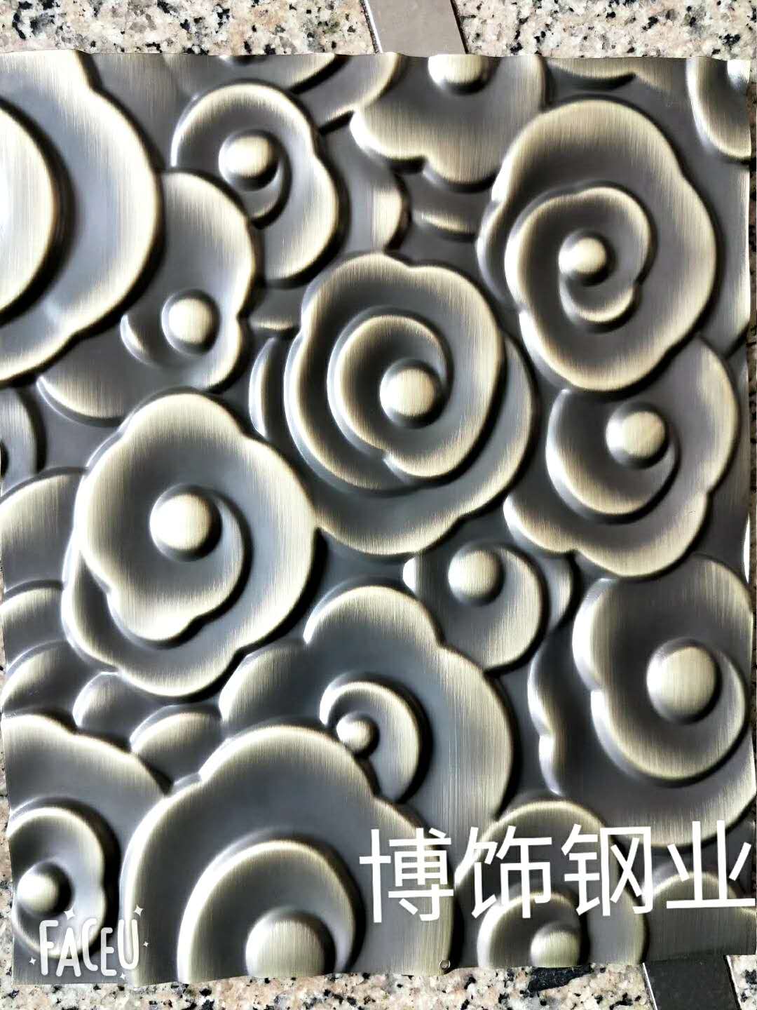 佛山201青古銅不銹鋼祥云板廠家 別墅門應(yīng)用不銹鋼門花生產(chǎn)廠家 量大價(jià)格從優(yōu)