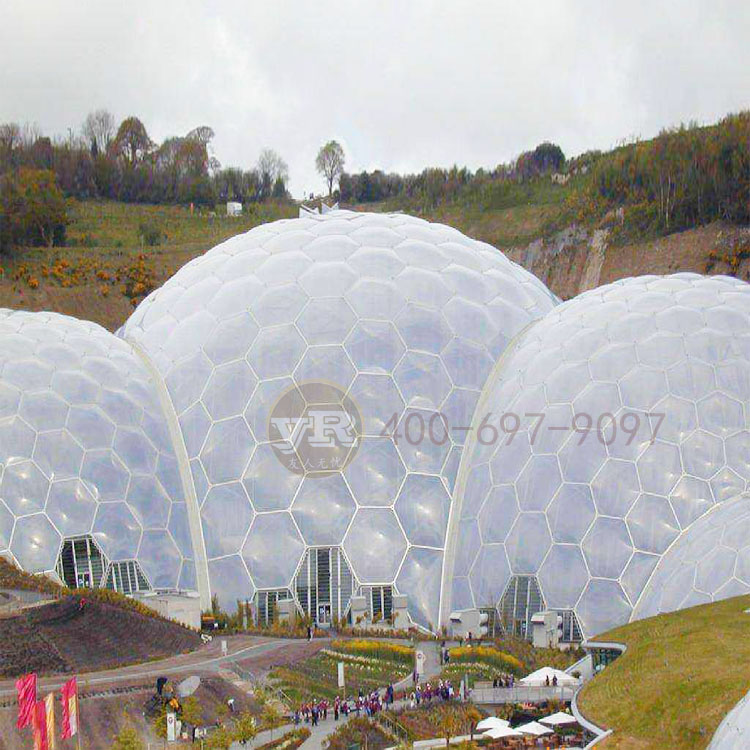 透光ETFE充氣膜結(jié)構(gòu)商業(yè)中心建筑設(shè)計施工