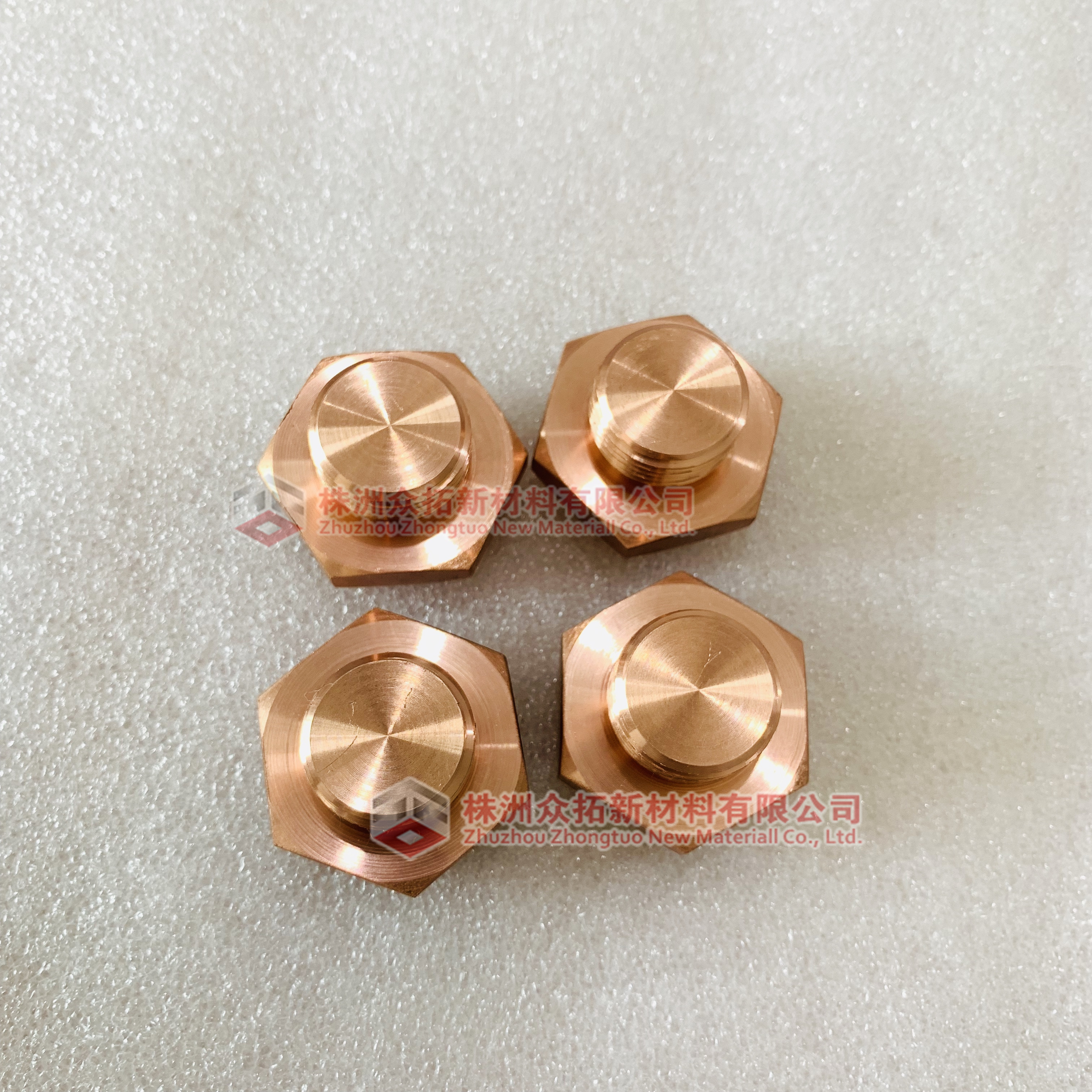 鎢銅螺母電極座螺母電極蓋螺母電極