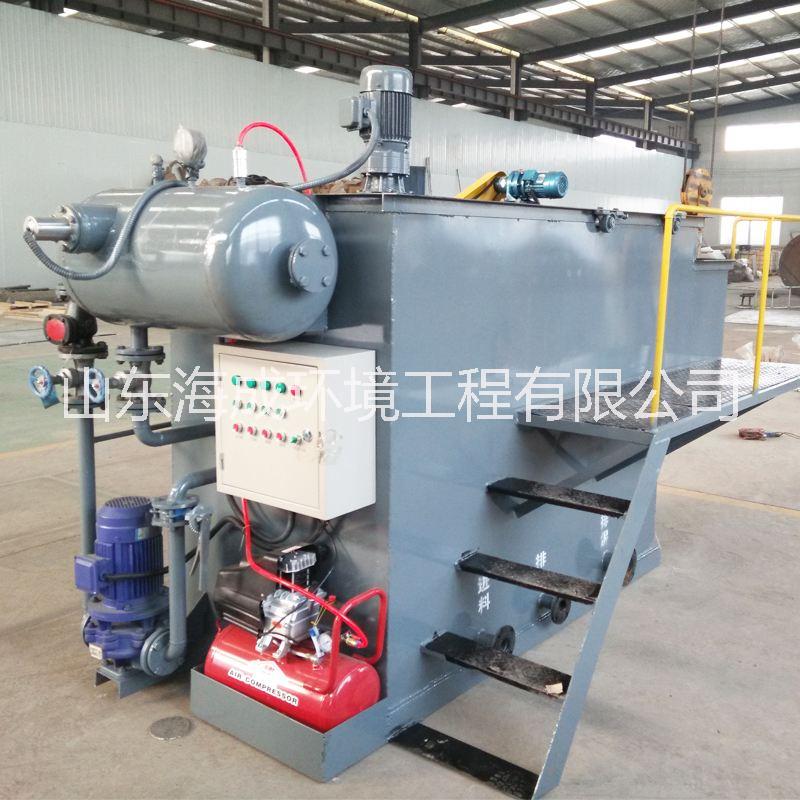 食品加工污水殘?jiān)趺刺幚恚? 山東海成溶氣氣浮機(jī)