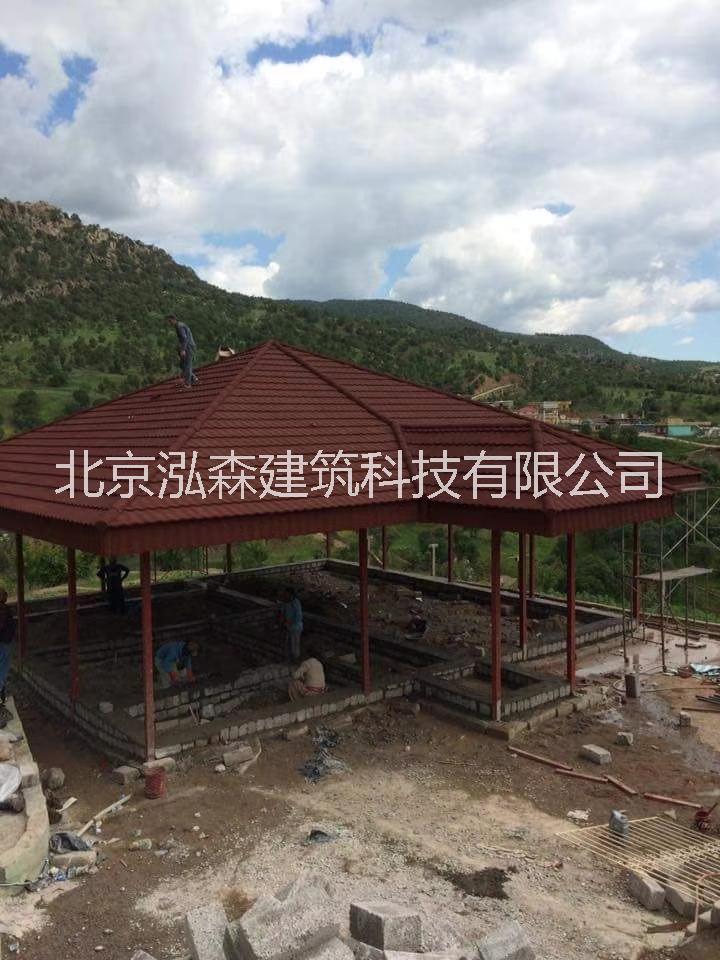 青海彩石金屬瓦生產(chǎn)廠家質(zhì)保30年